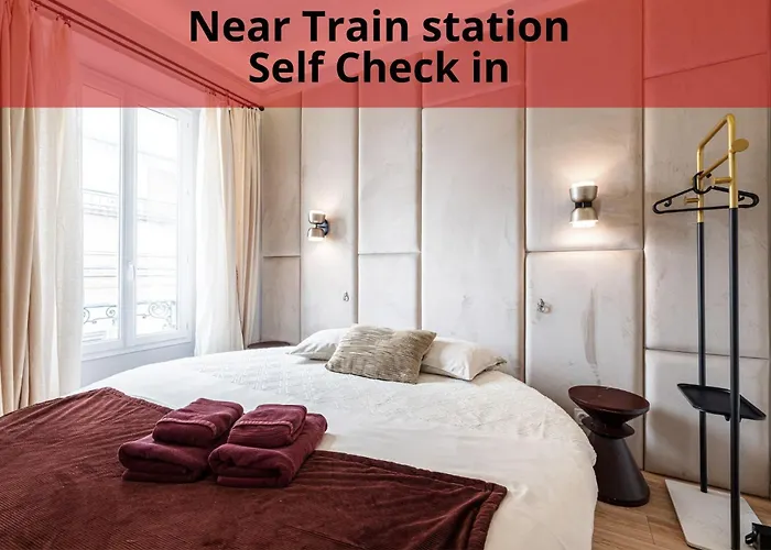 Coeur De La Libe - Ideal Couple & Friends - & Cosy - Tram & Supermarkets -ac -bed Xxl *